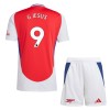 Original Trikotsatz Arsenal G. Jesus 9 Heimtrikot 2024-25 Für Kinder